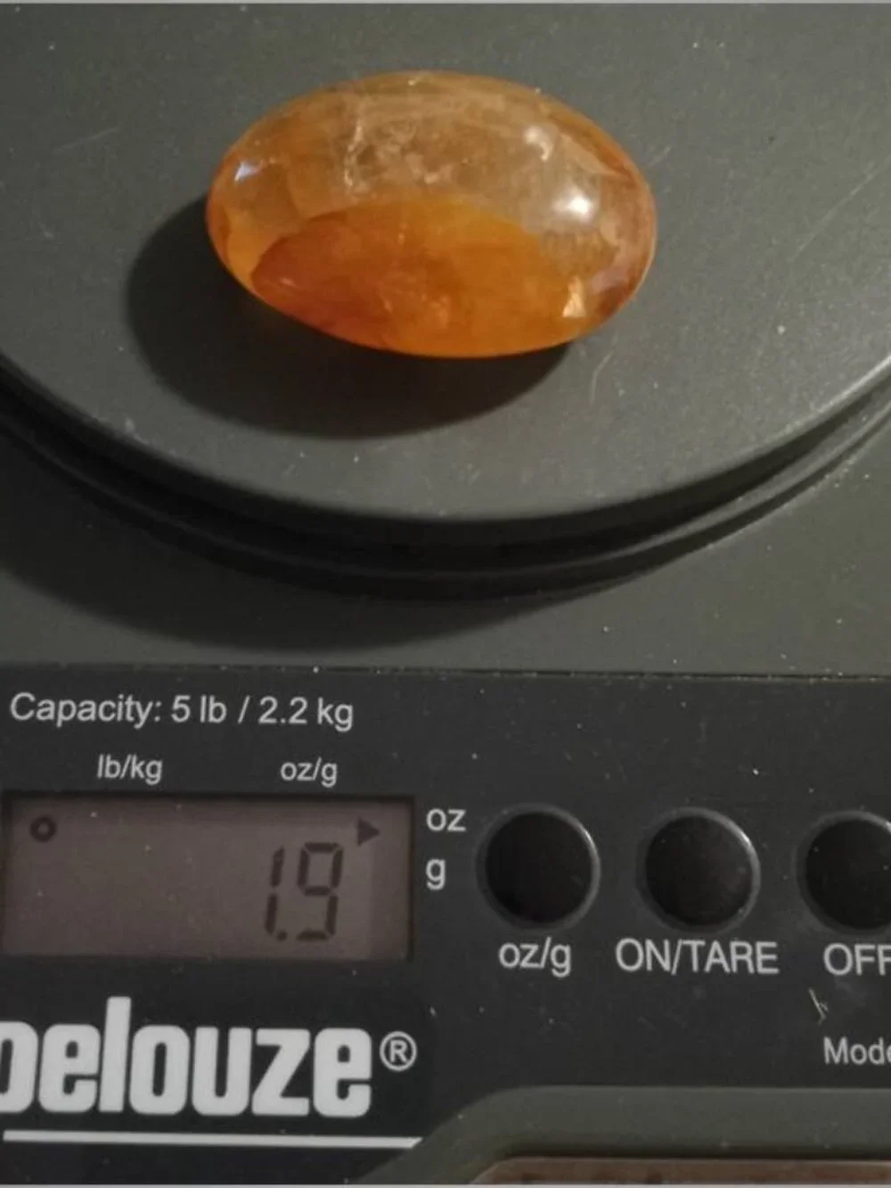 Golden Healer palm stone Abundance Confidence Prosperity 02